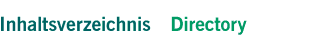Inhaltsverzeichnis | Directory