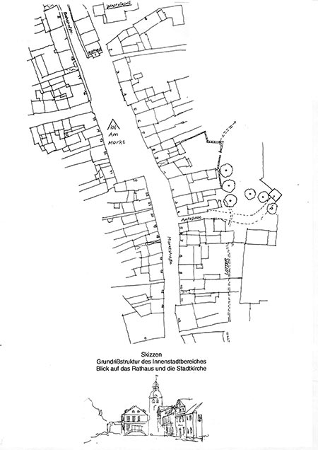 Koenigslutter Innenstadt Skizze Thoemmes